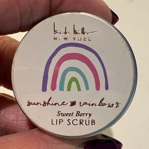 Nicole Miller Sweet Berry Lip Scrub - Purple, Pink, Green New